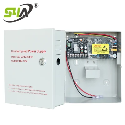 5A 12V 액세스 제어 전원 공급 장치 AC110~240V 무정전 전원 공급 장치