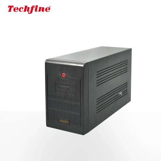 Techfine 순수 사인파 UPS 650V 800V 1.2kVA 1.5kVA 2kVA 1.2kW 1kW 오프라인 UPS(LCD/배터리 내부 전원 UPS 포함)