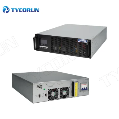 Tycorun 온라인 랙마운트 랙 마운트 3kVA 2400W DC 미니 UPS 전원 공급 장치 외부 배터리가 있는 가정용 UPS