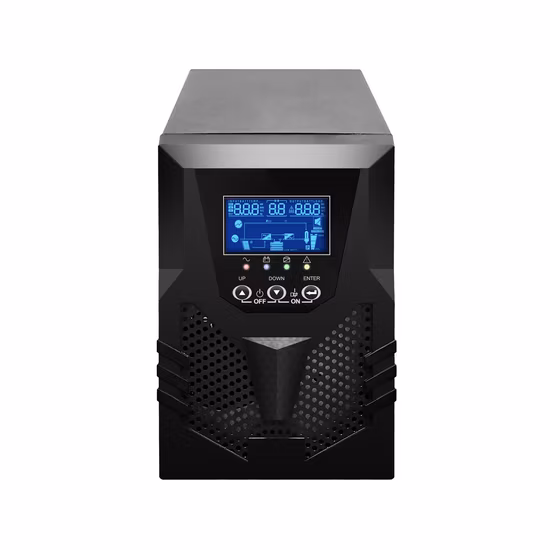 PF1 출력 및 8개의 IEC 소켓을 갖춘 1kVA~10kVA 컨버터블 온라인 랙 타워 UPS